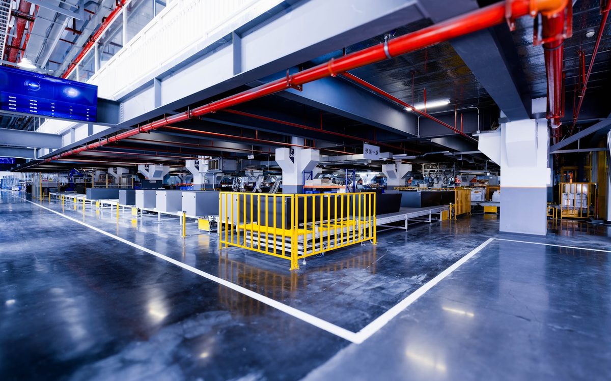 Production line of the class delivered for Botswana projects